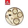 Bhojan Set Satvik Kansya | Bronze Finish Dinner/Thali Set (6 Pieces)