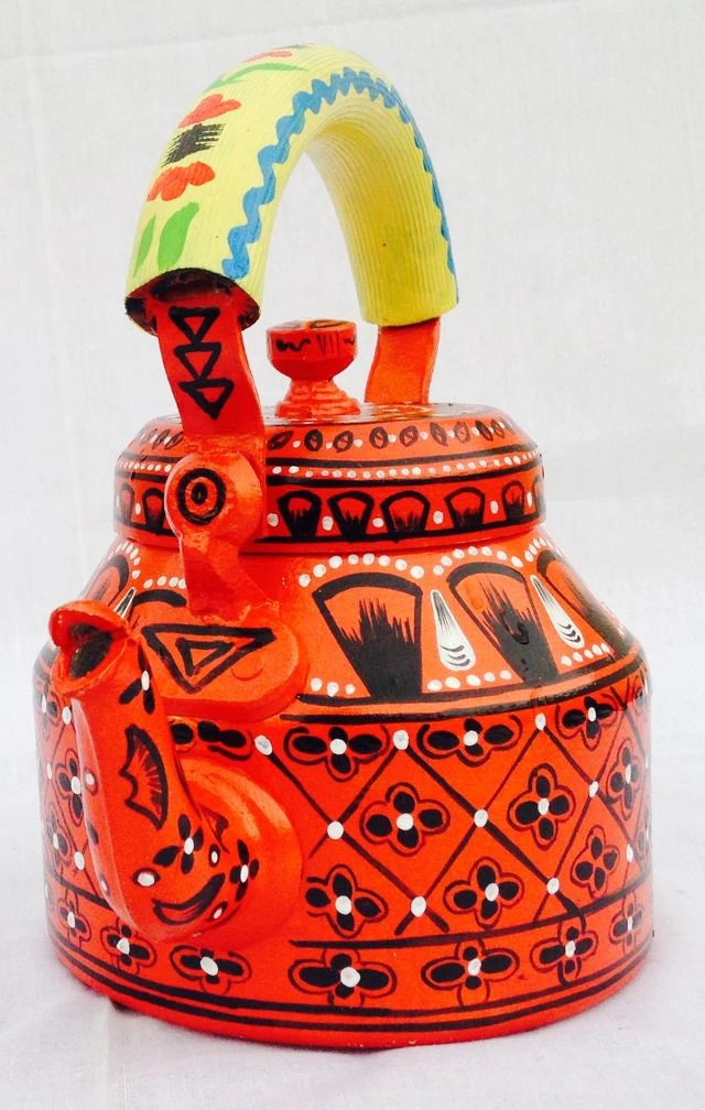 Designer Painted Kettle 1L | Elegant Serveware for Parties