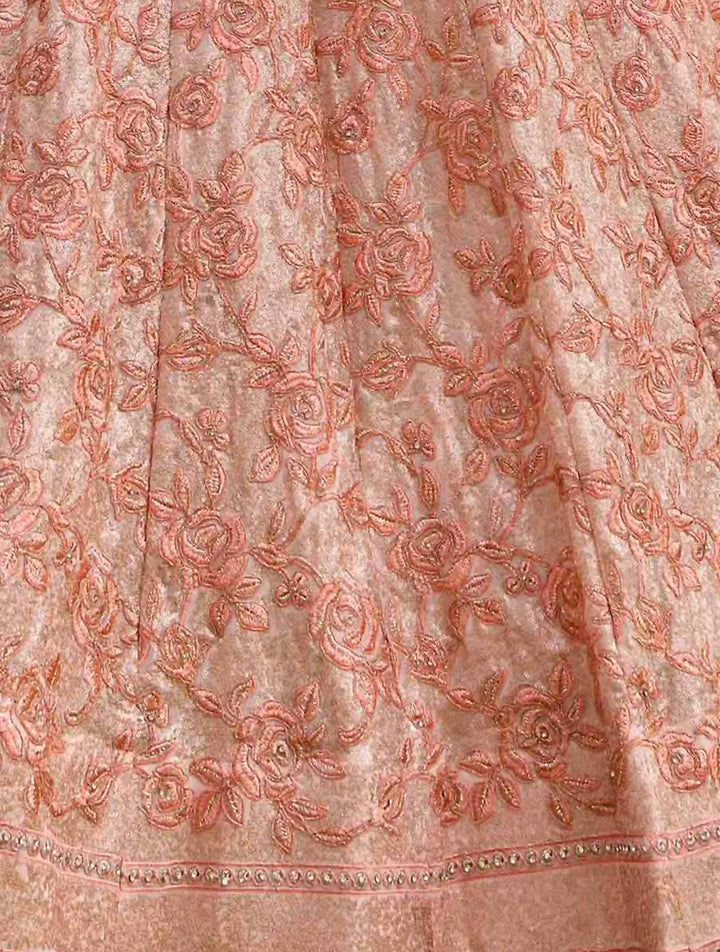 Peach Lehenga Choli | Perfect for Weddings & Special Celebrations