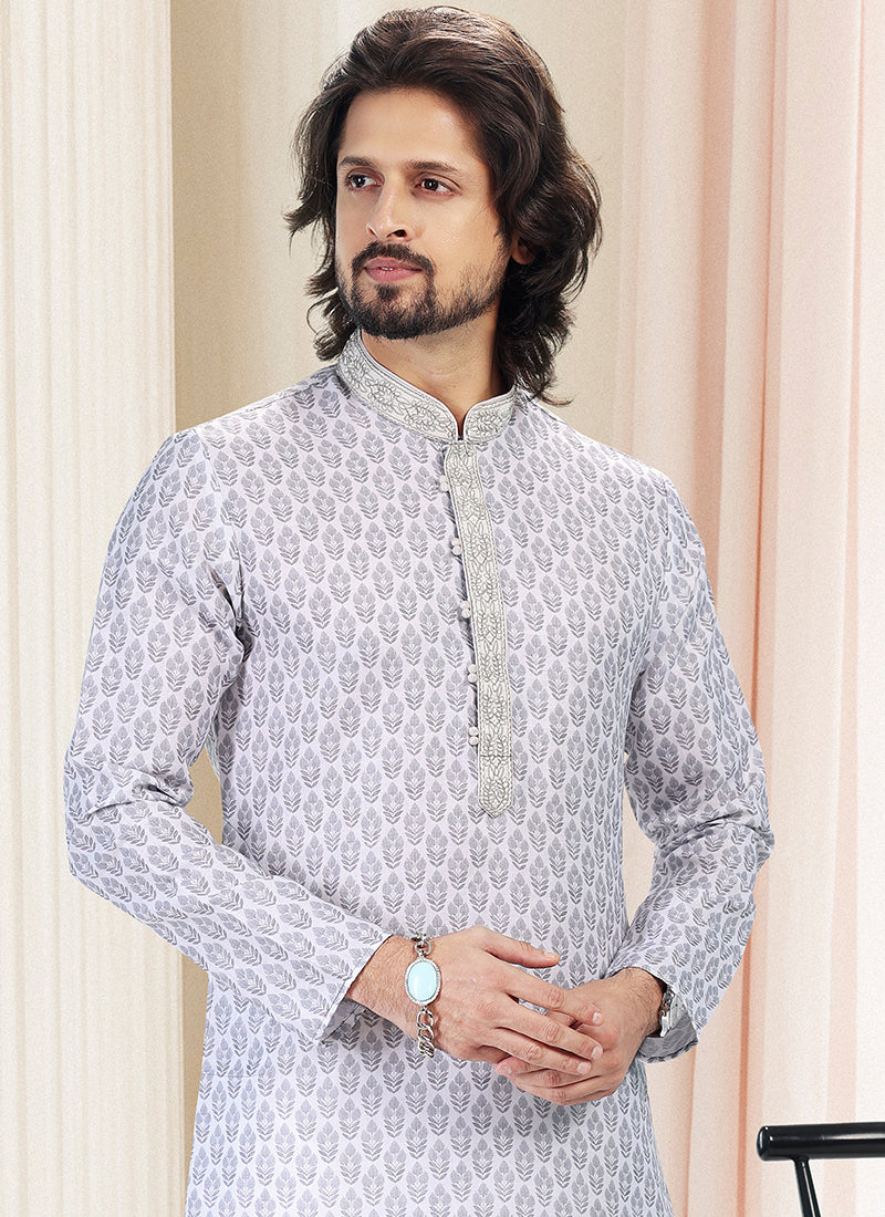 Luxurious Handcrafted cotton Premium Kurta Pajama | A Must-Have for Exclusive Festive Wardrobes