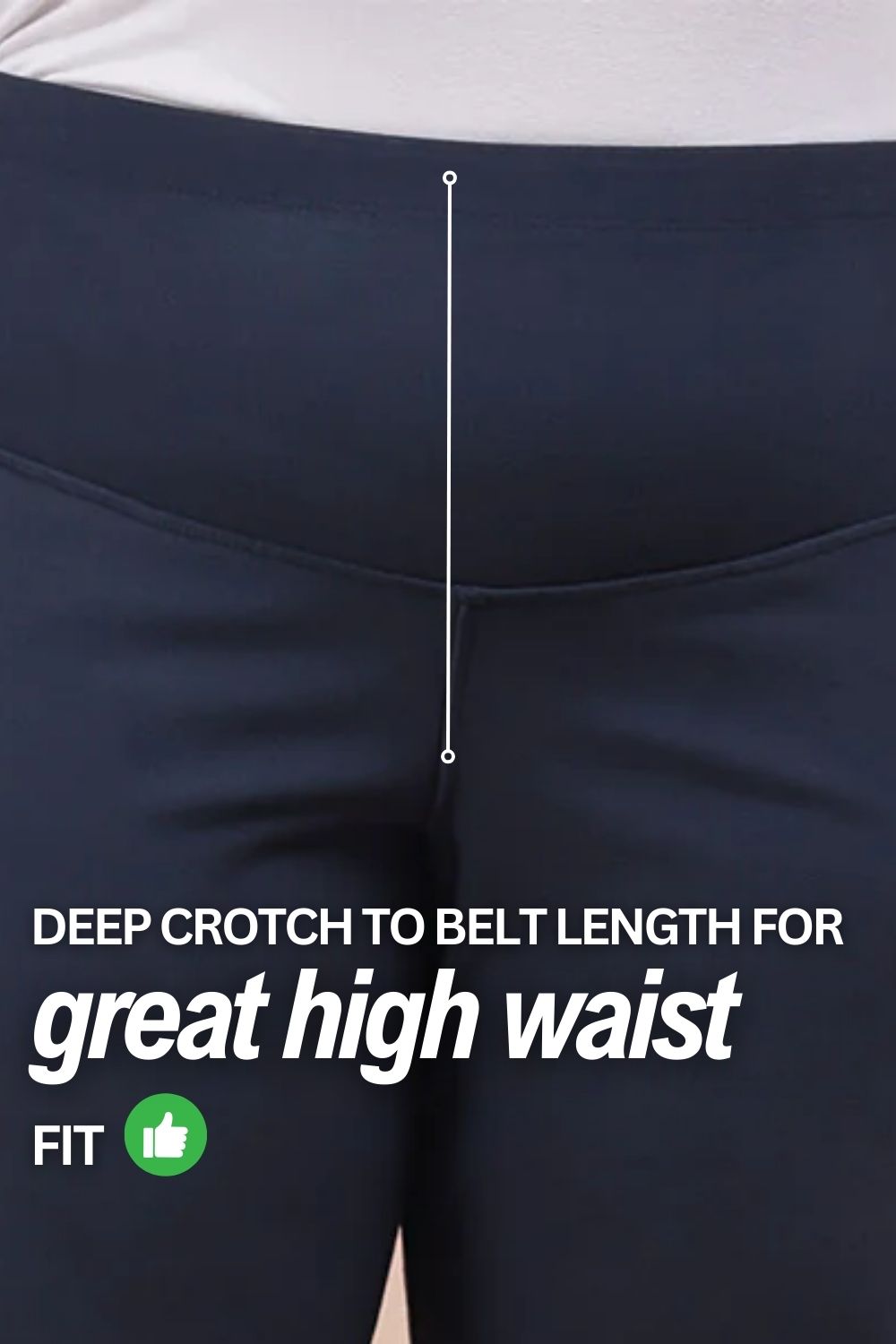 Plus Size Denim Blue Tummy Shaper Flare Pants