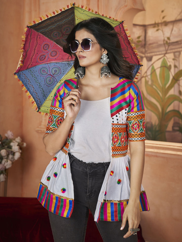 Kediya Style Kurti | Casual Wear Kurtis for Women, Designer Embroidery