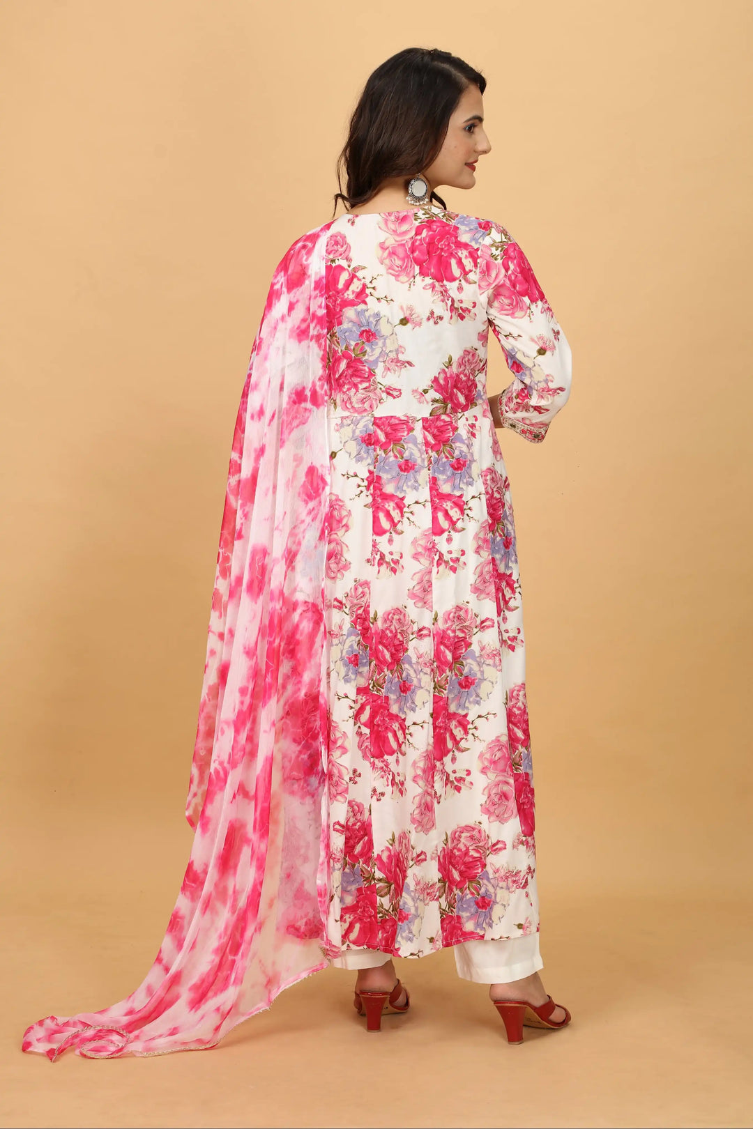 Graceful Chinon Salwar Kameez with Embroidery | Premium Ethnic Wear for Women