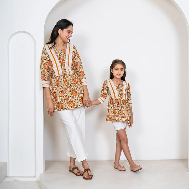 Mommy & Me Peplum Tops: Adorable Matching Sets for Summer