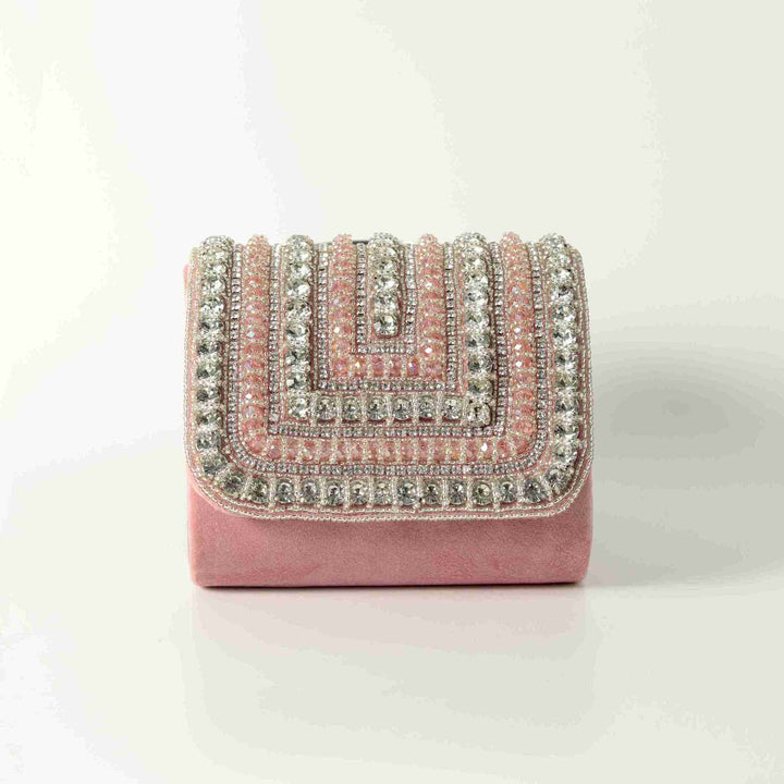 Nysa Mini Bag | Handcrafted Embroidered Handle Fashion Clutch