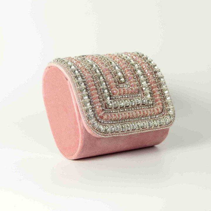 Nysa Mini Bag | Handcrafted Embroidered Handle Fashion Clutch