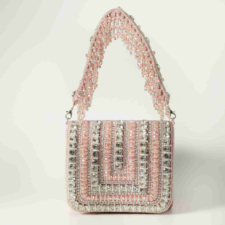 Nysa Mini Bag | Handcrafted Embroidered Handle Fashion Clutch