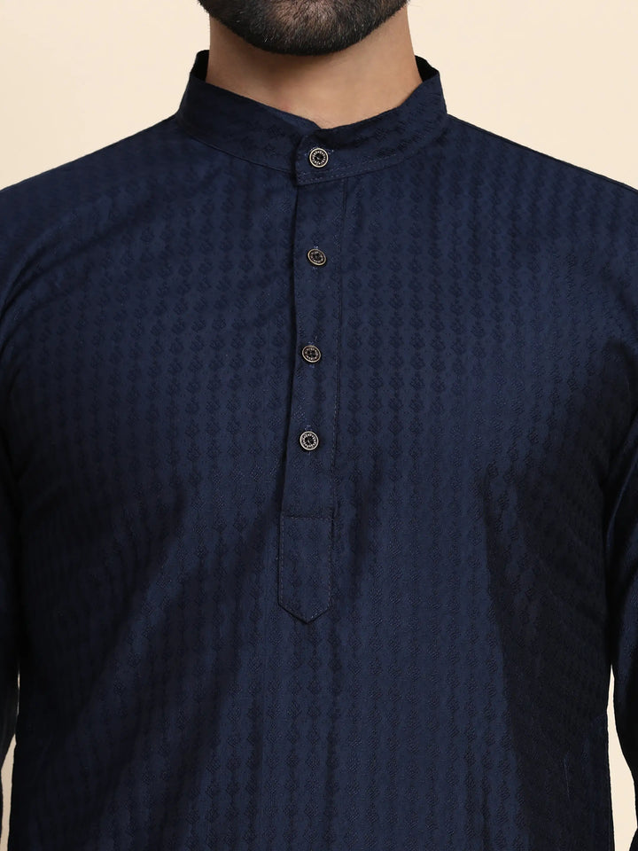 Rayon Kurta Pajama | Self-Weaved Design for Cultural Events