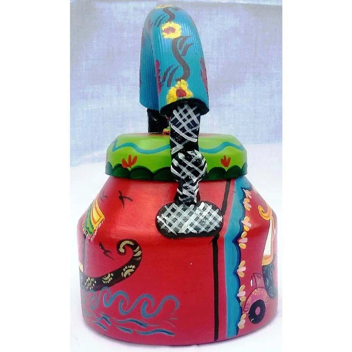 Handcrafted Decorative Tea Kettle | Unique Artisan Kite Design