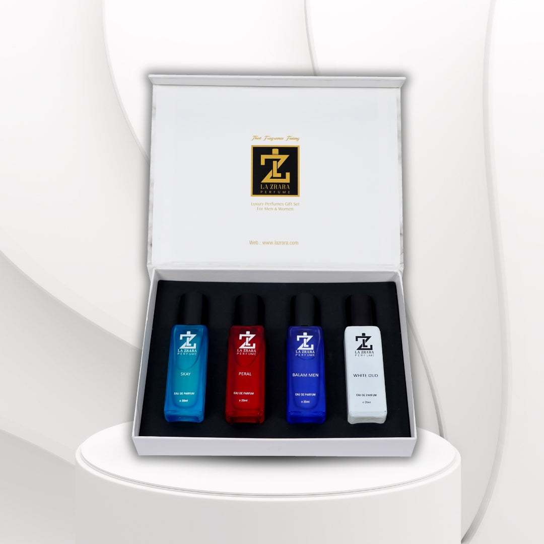 Luxury Perfumes Gift Set | 4 × 20ML for Men & Women Fragrance Set