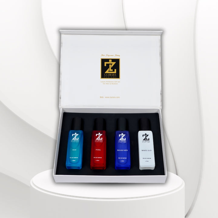 Luxury Perfumes Gift Set | 4 × 20ML for Men & Women Fragrance Set