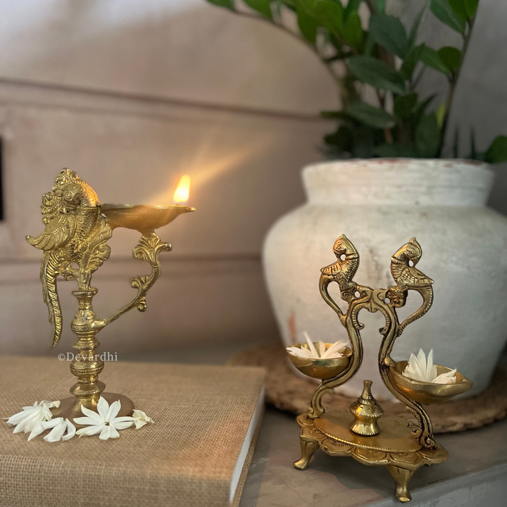 Kalrav Diya | Handcrafted Pooja Decor for Festive Ambiance