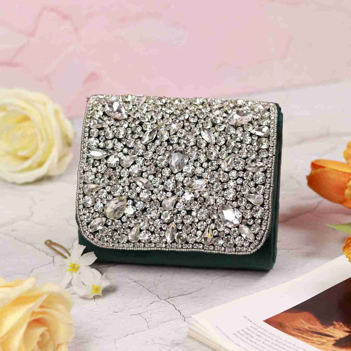 Grace Mini Handbag | Embroidered Handle Luxury Accessory