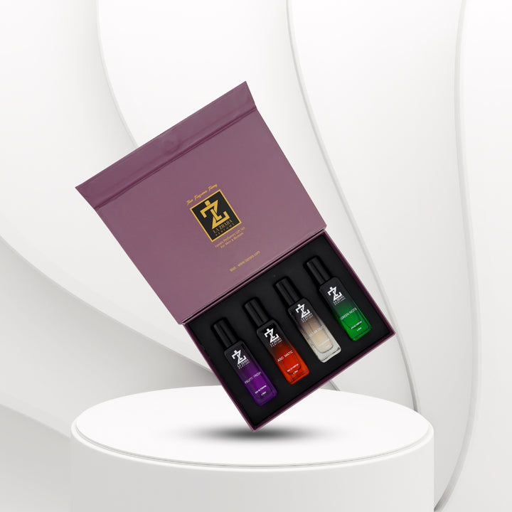 Luxury Premium Perfumes Gift Set | 4 × 20ML for Men & Women Fragrance Set