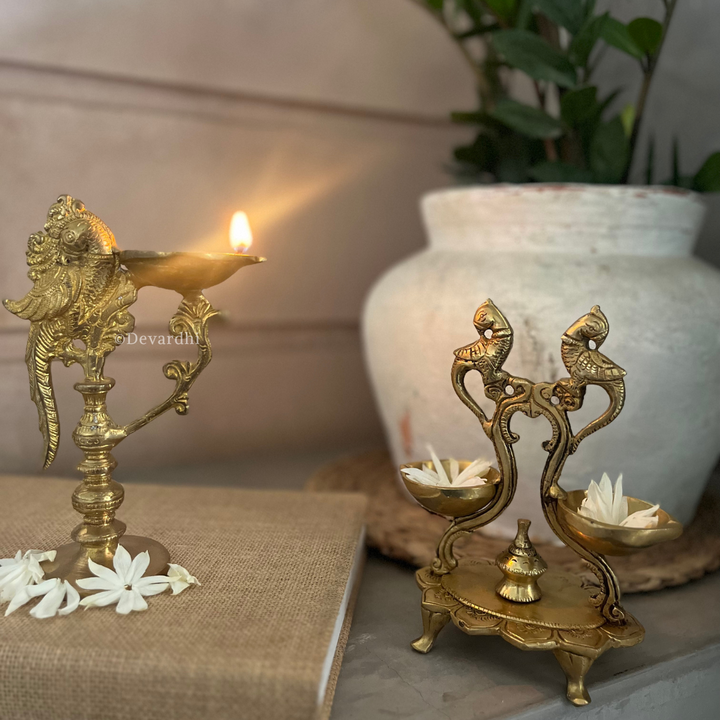 Kalrav Diya | Handcrafted Pooja Decor for Festive Ambiance