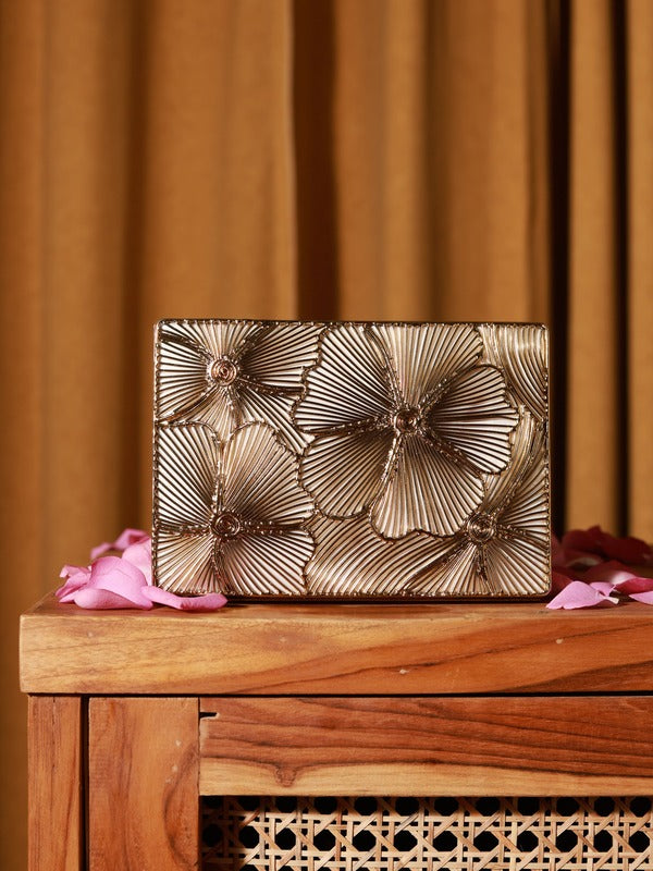 Isa Mother of Pearl Clutch | Chic Stylish Evening Bag
