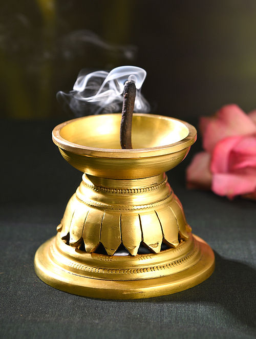 Brass Incense Burner | Fragrant Pooja Essential