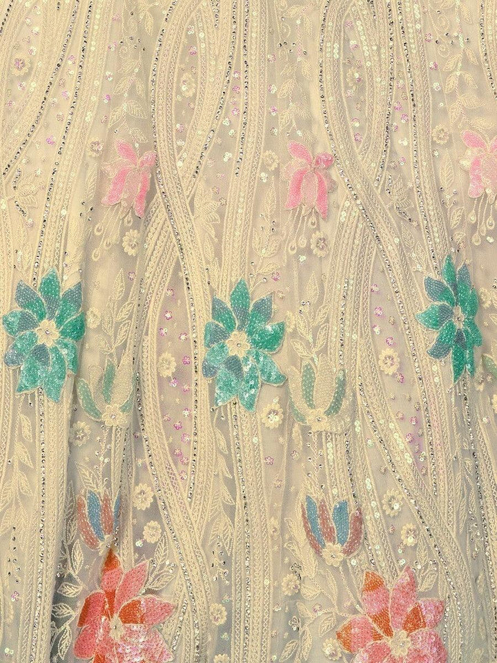 Amazing Off-White Lehenga Choli | Perfect for Weddings & Parties