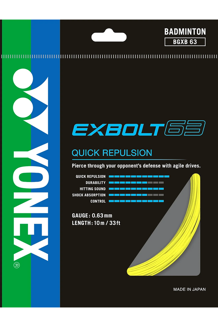 YONEX Exbolt 63 Badminton String
