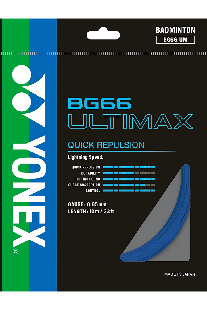 Yonex Ultimax BG 66 Badminton Racquet String