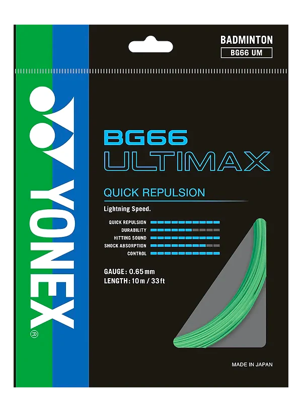 Yonex Ultimax BG 66 Badminton Racquet String