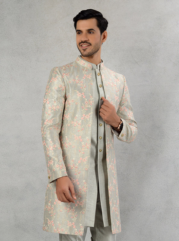 Stylish Pista Green Indo Western Attire | Comfortable Ethnic Wear