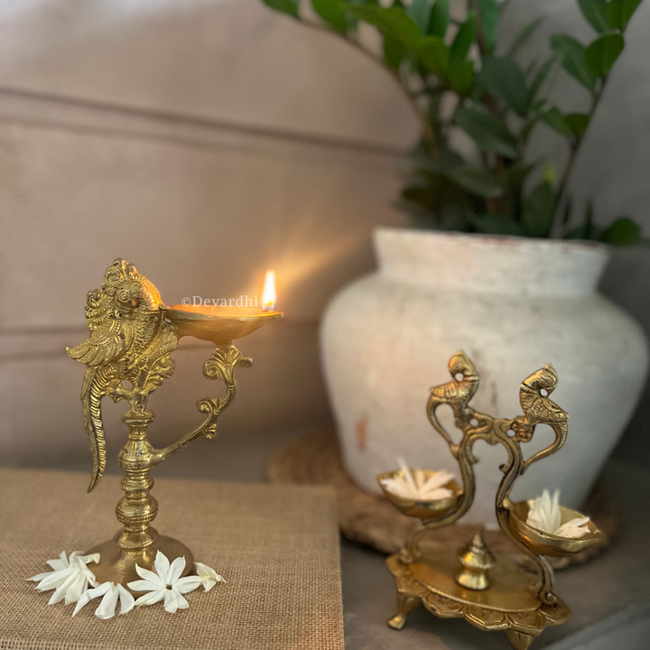 Kalrav Diya | Handcrafted Pooja Decor for Festive Ambiance