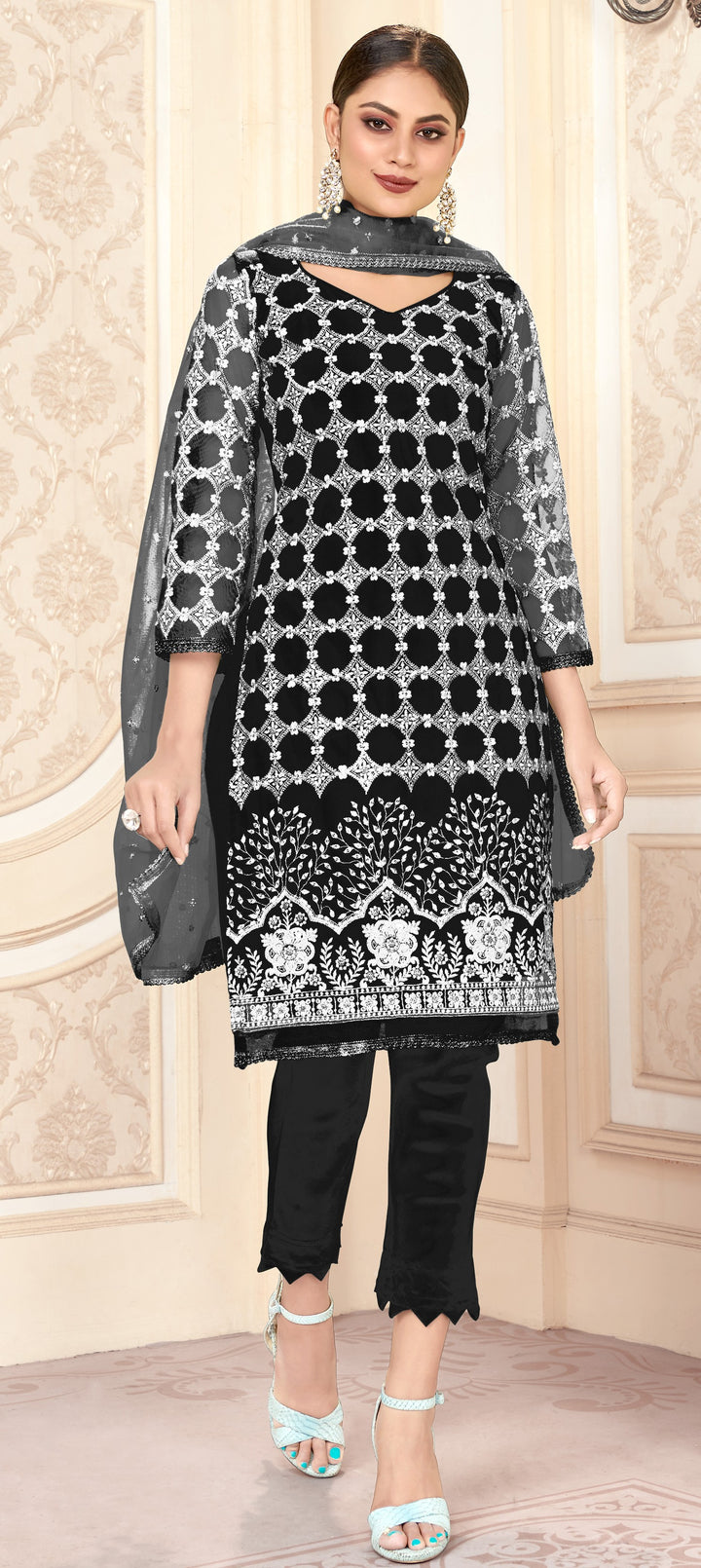 Butterfly Net Santoon Kurti Set | Heavy Embroidery Elegant Design