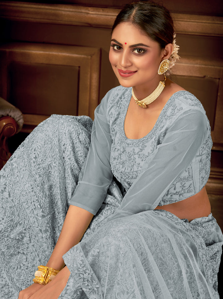 Exclusive Bridal Lehenga Choli | Net Fabric Heavy Embroidery  Wedding Wear