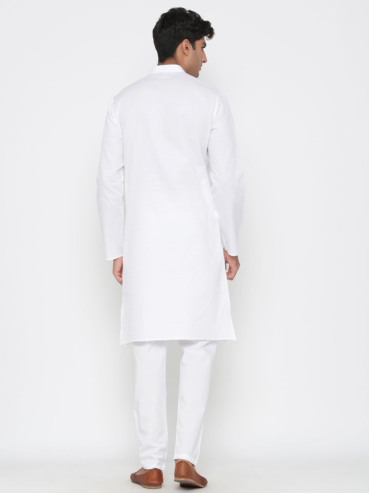 Cotton Kurta Pajama Set for Men | Plain Design Festive and Wedding Wear