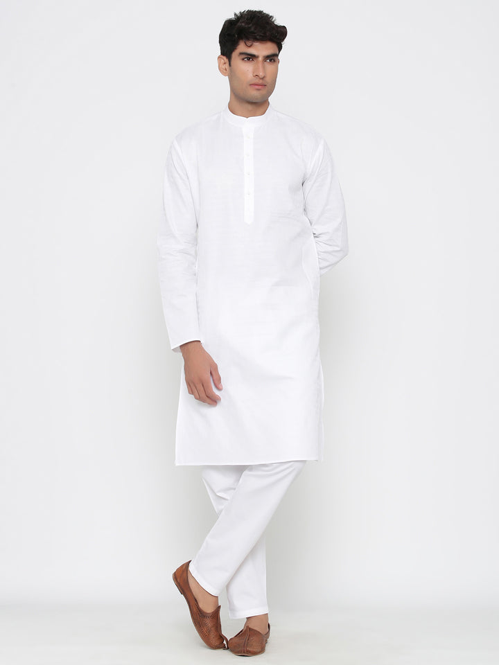 Cotton Kurta Pajama Set for Men | Plain Design Festive and Wedding Wear