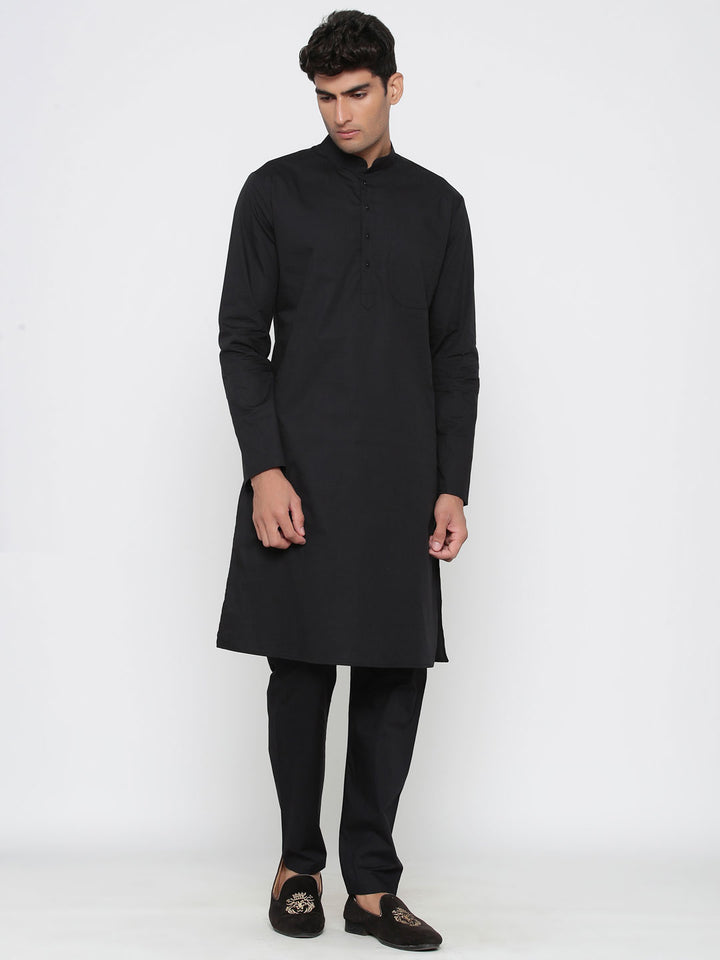 Cotton Kurta Pajama Set for Men | Plain Design Festive and Wedding Wear