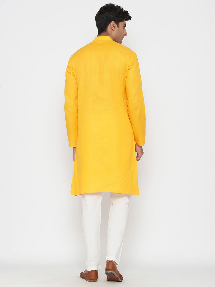 Cotton Kurta Pajama Set for Men | Plain Design Festive and Wedding Wear