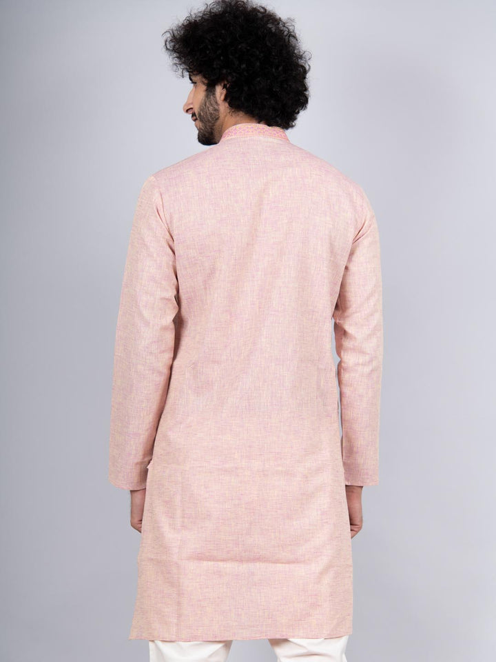 Fashionable Cotton Kurta Set | Wevon Design for Men