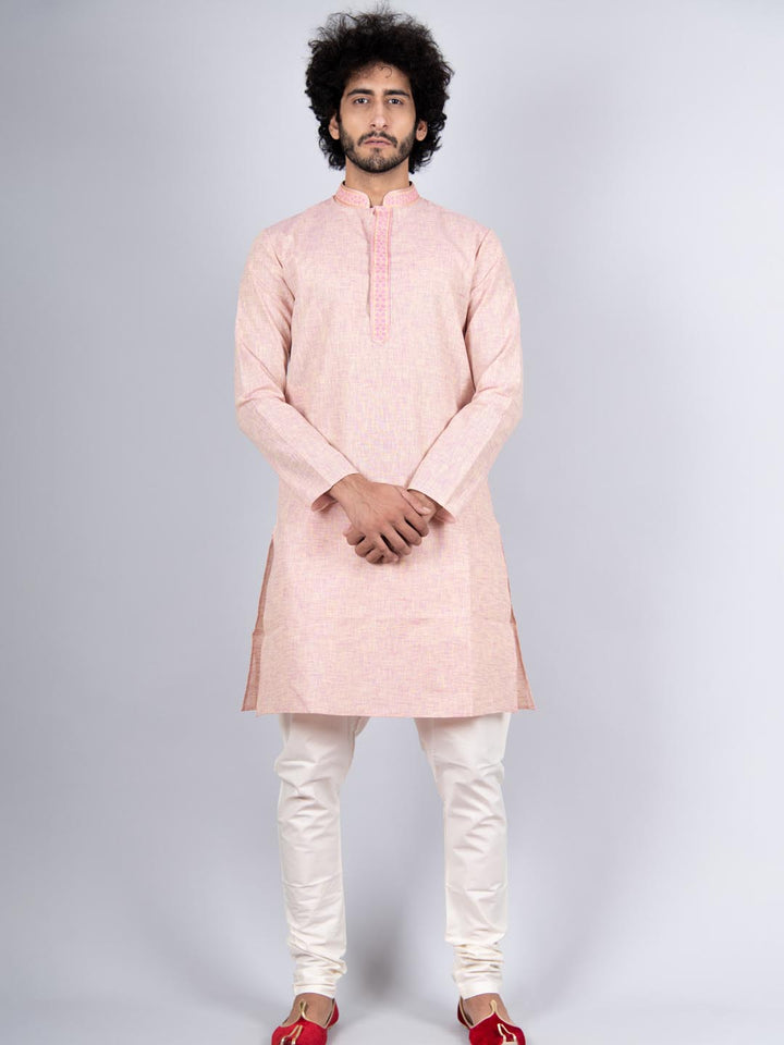 Fashionable Cotton Kurta Set | Wevon Design for Men