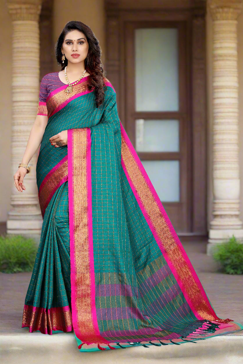Traditional Soft-Silk Saree | Designer Wear for Weddings & Ceremonies