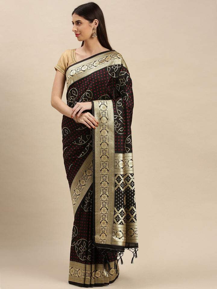 Elegant Banarasi Silk Saree | Perfect for Weddings, Poojas & Festive Celebrations