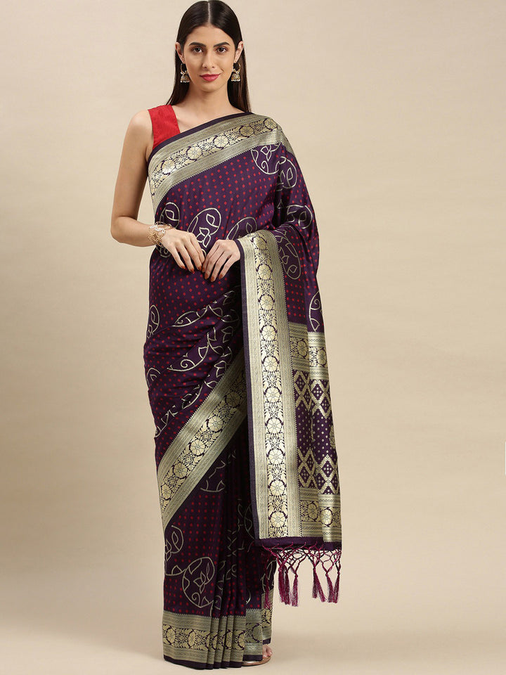 Elegant Banarasi Silk Saree | Perfect for Weddings, Poojas & Festive Celebrations