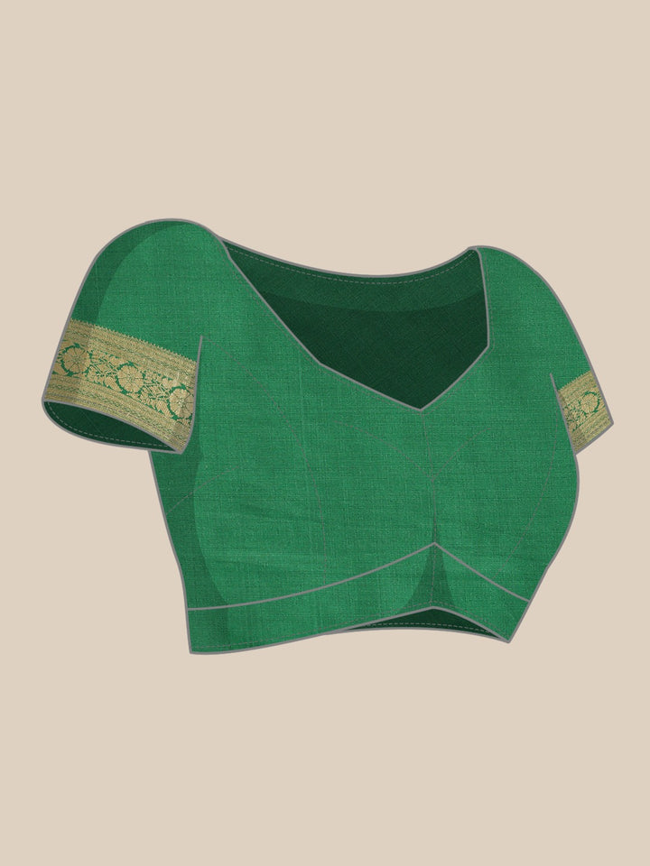 Elegant Banarasi Silk Saree | Perfect for Weddings, Poojas & Festive Celebrations
