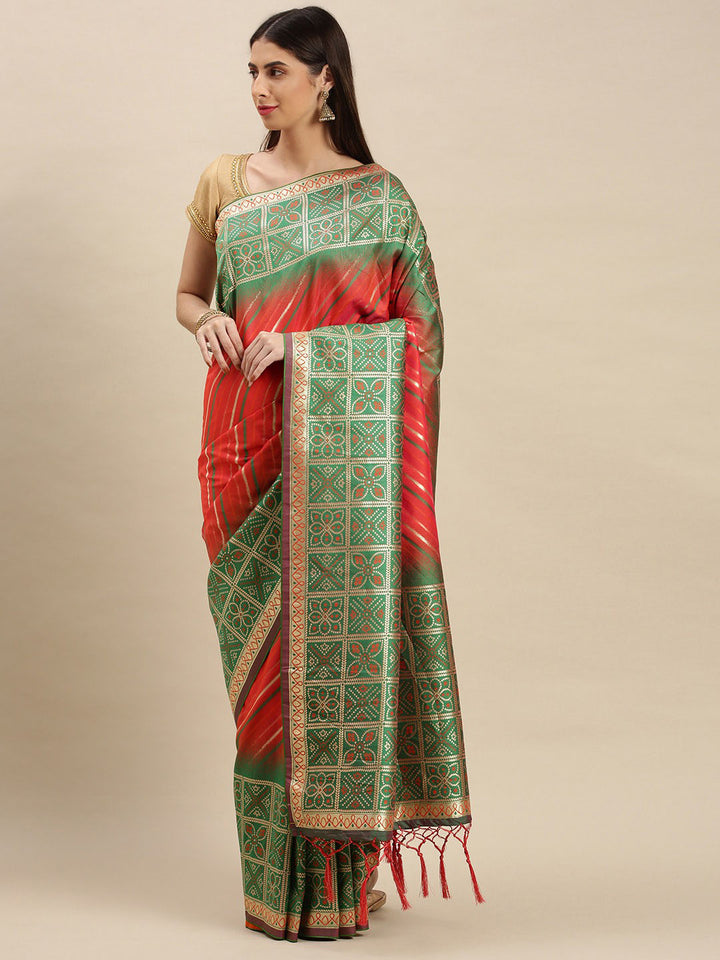 Exquisite Banarasi Silk Saree | Designer Weaving for Traditional Wedding Wear