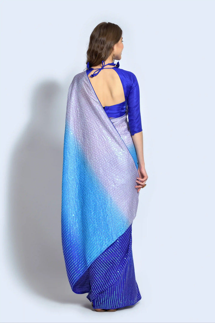 Stunning Georgette Saree with | Unmatched Beauty for Grand Occasions