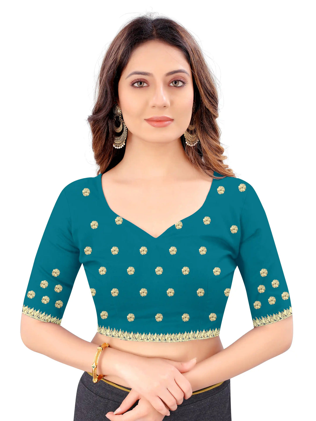 Designer Vichitra Silk Saree | Heavy Embroidery for Traditional Wedding Wear