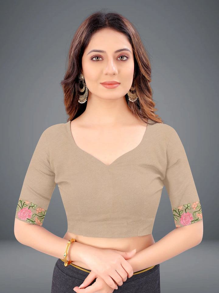 Dola-Silk Saree with Heavy Embroidery | Traditional Wedding Party Attire