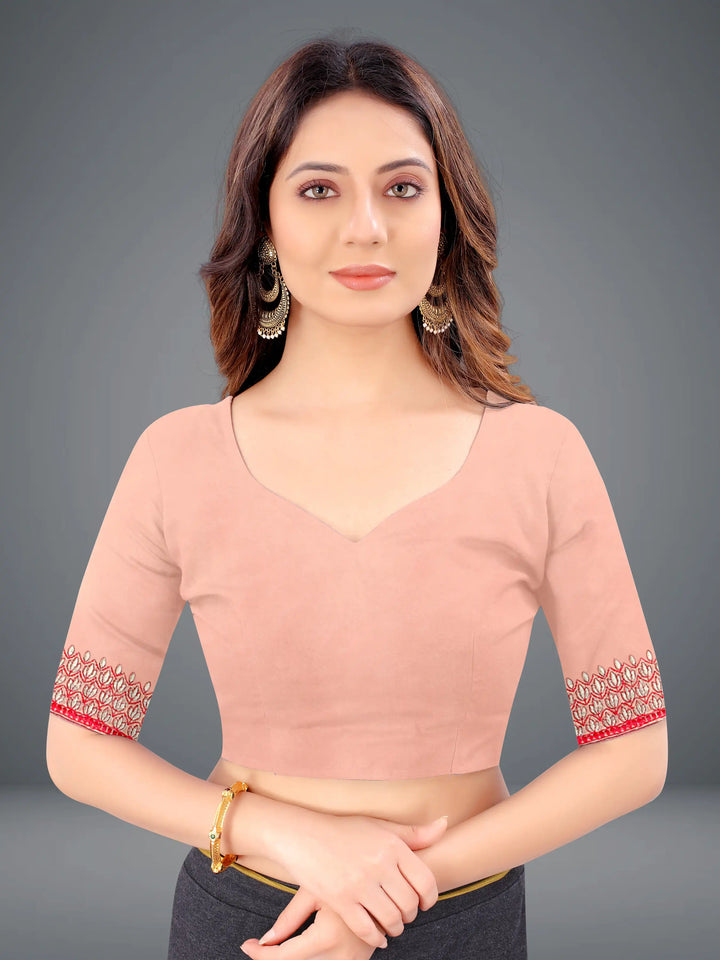 Satin-Silk Saree | Heavy Embroidery | Traditional Wedding Party Wear