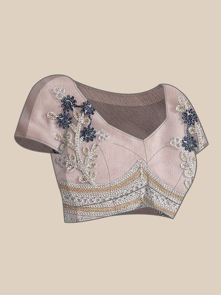 Designer Net Saree with Embroidery | Traditional Wedding Party Wear