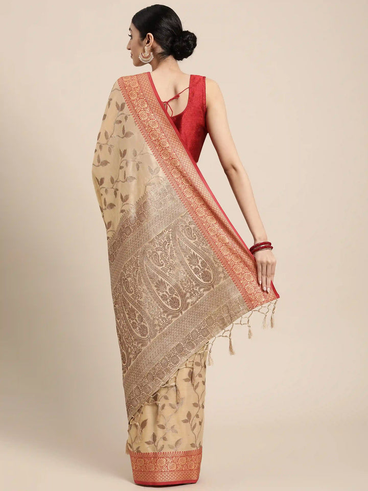 Radiant Cotton Saree with | A Stylish and Sophisticated Choice