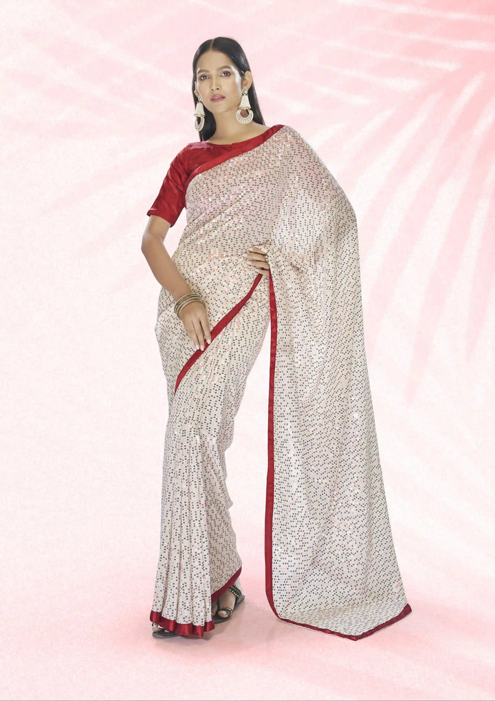 Elegant Georgette Saree with | A Stylish and Sophisticated Choice