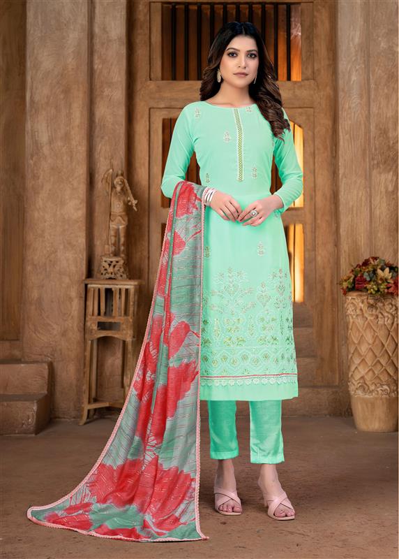 Elegant Georgette Kurtis Set | Embroidered & Printed for Weddings & Festive Occasions