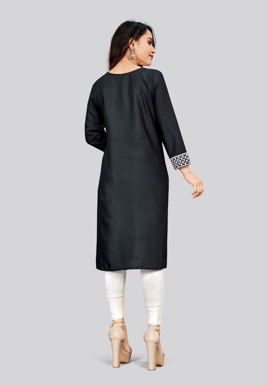 Rayon Designer Kurti for Women | Perfect for Ethnic and Casual Outfits