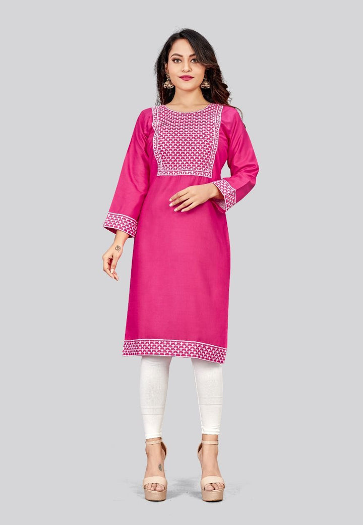 Rayon Designer Kurti for Women | Perfect for Ethnic and Casual Outfits